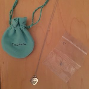 Tiffany & Co. Heart Pendant Necklace